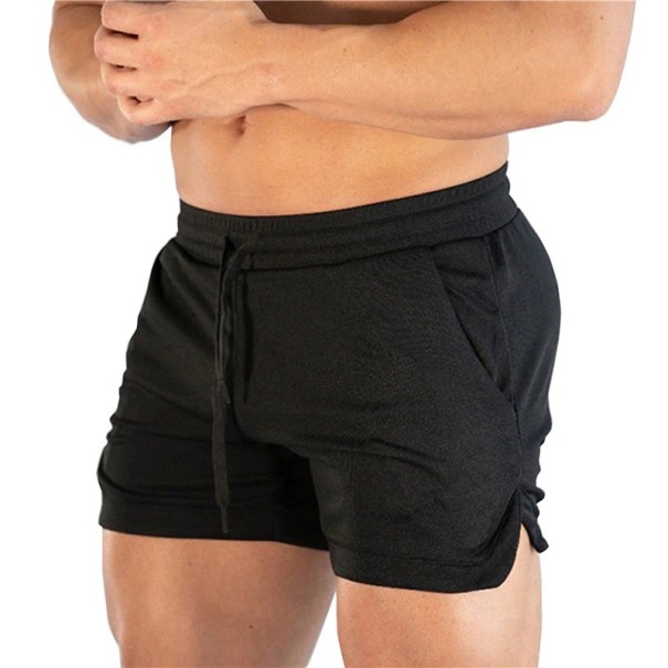 Costum de baie pentru bărbați F948 negru L