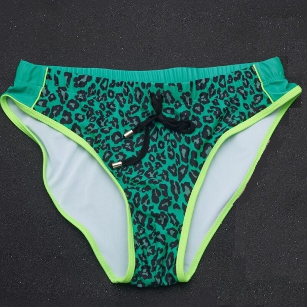 Costum de baie pentru bărbați F978 verde M