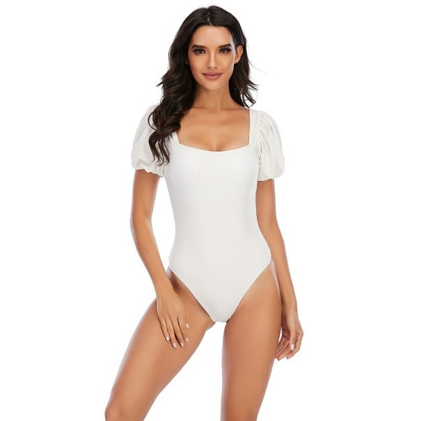 Costum de baie pentru femei P330 alb M