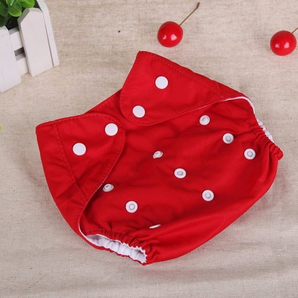 Costum de baie pentru scutece pentru bebeluși J3046 roșu