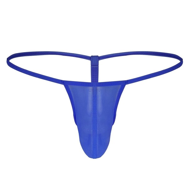 Costum de baie tanga barbati F970 albastru