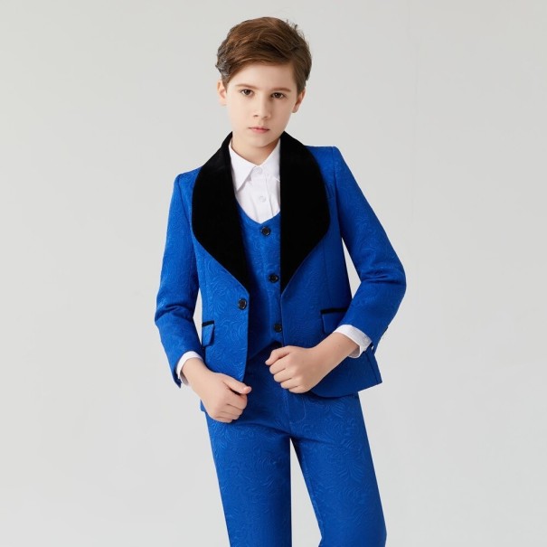 Costum pentru băieți 1365 albastru 6