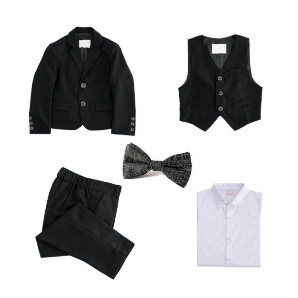 Costum pentru băieți B1322 negru 3 C