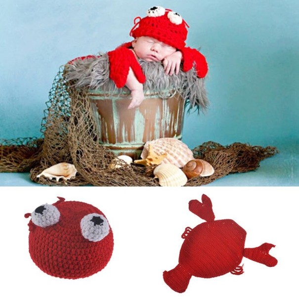 Costume d'enfant pour séance photo Crevette 1