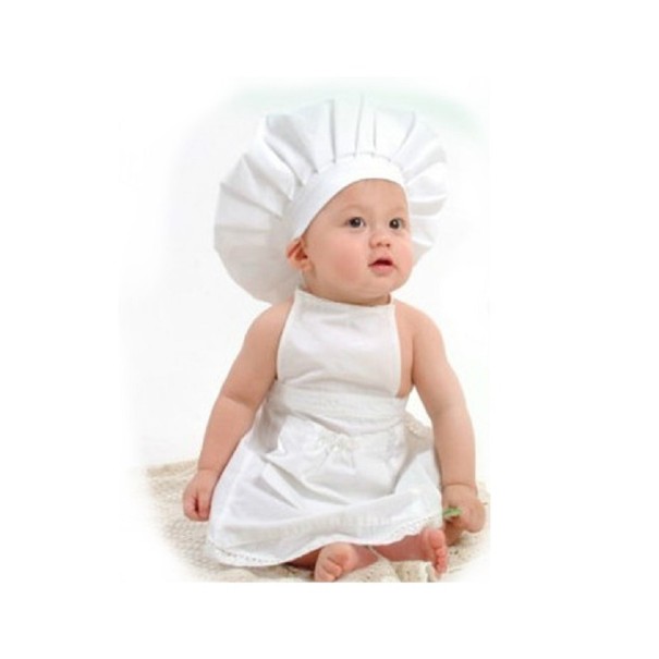 Costume d'enfant pour séance photo Cuisinier 1