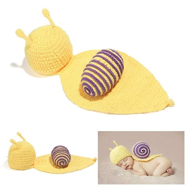 Costume d'enfant pour séance photo Escargot 1