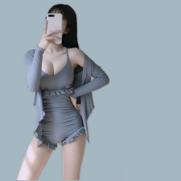 Costume de baie și cuvertură de pat pentru femei P1117 gri