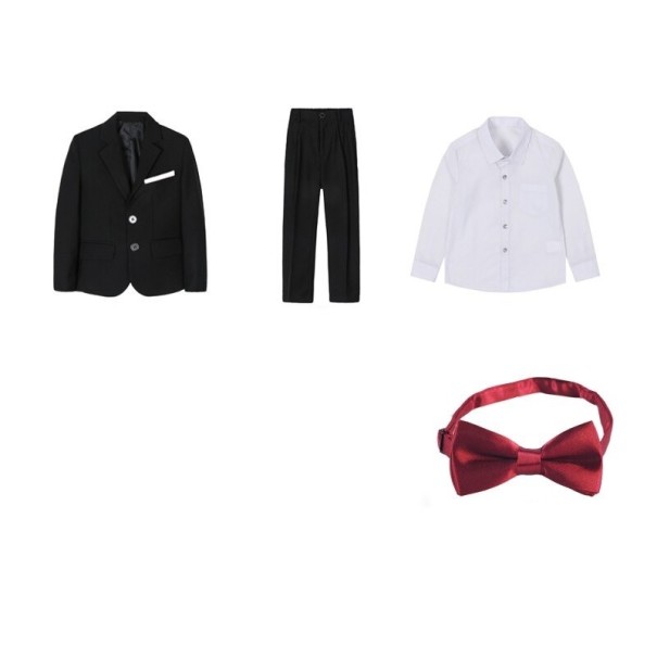 Costume garçon B1324 noir 6 A