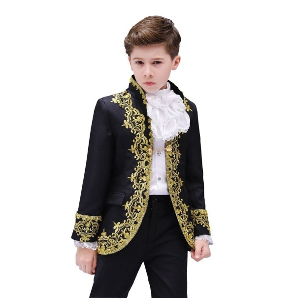 Costume garçon B1359 noir 10