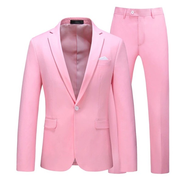 Costume homme F387 rose XL