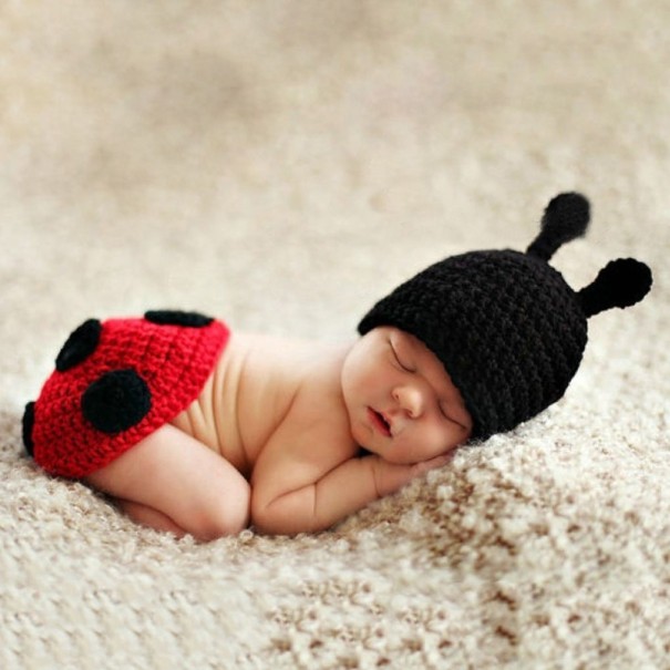 Costume pour enfant à photographier Coccinelle 1