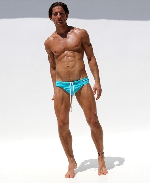 Costumi da bagno da uomo F1000 azzurro XS