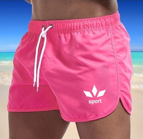 Costumi da bagno da uomo F1010 rosa XL