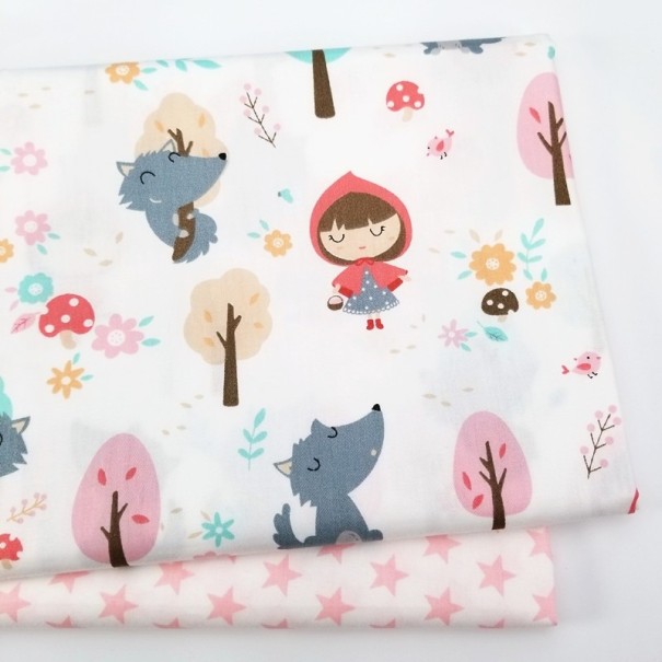 Cotton Fabric for Making Masks for Children 50 x 80 cm 1