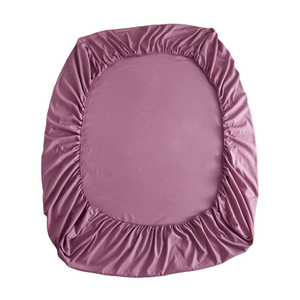 Cotton Sheet 200 x 220 cm dark pink