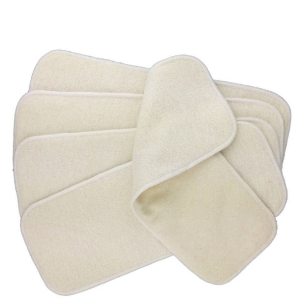 Couches à insert en fibre de chanvre 5 pcs 1