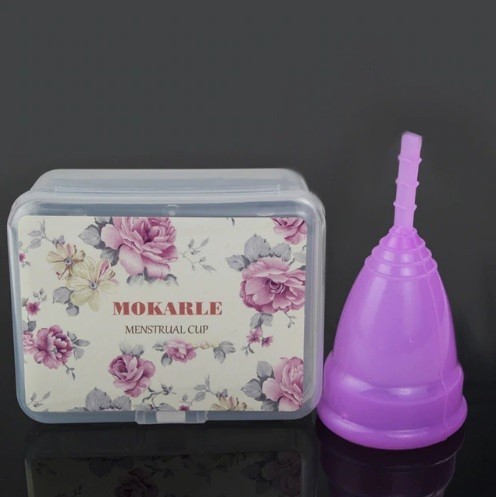 Coupe menstruelle avec boîte J1384 violet S