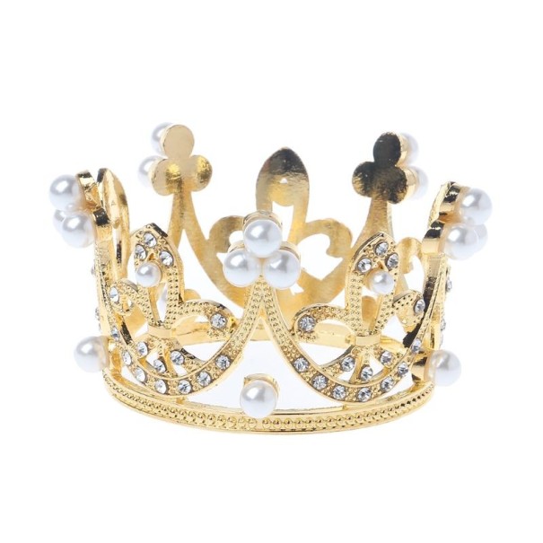 Couronne de nouveau-né doré