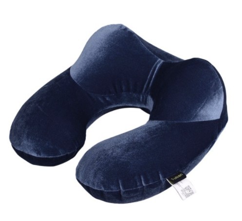 Coussin de voyage - 4 types bleu foncé