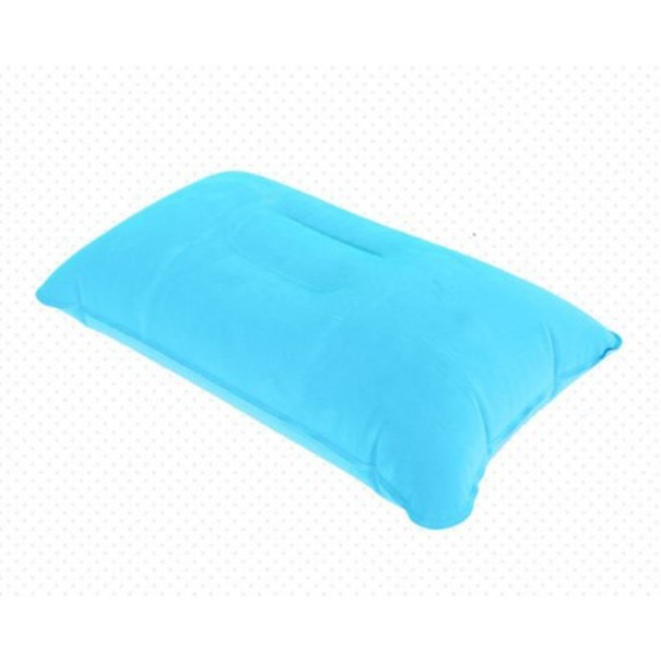 Coussin de voyage gonflable J2781 bleu clair