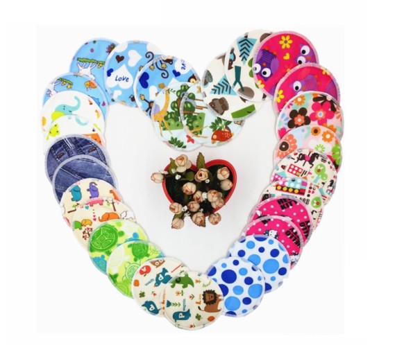 Coussinets d'allaitement colorés - 12 pcs 1