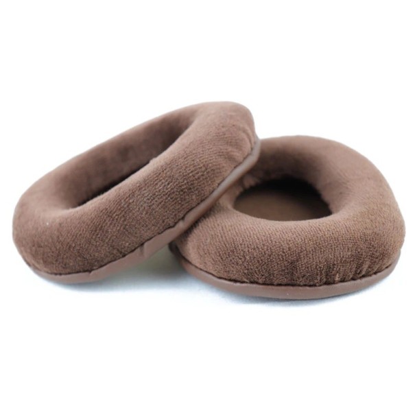 Coussins d'oreilles pour casques Sony MDR-V6 et AudioTechnica 1 paire marron 1