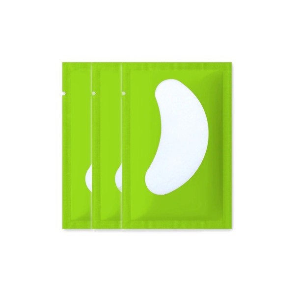 Coussins de protection pour les yeux 50 paires T1210 vert