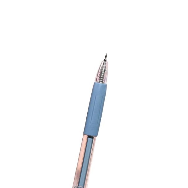 Couteau artistique dans un stylo bleu