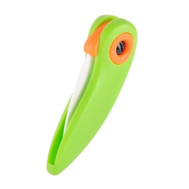 Couteau en céramique de poche vert clair