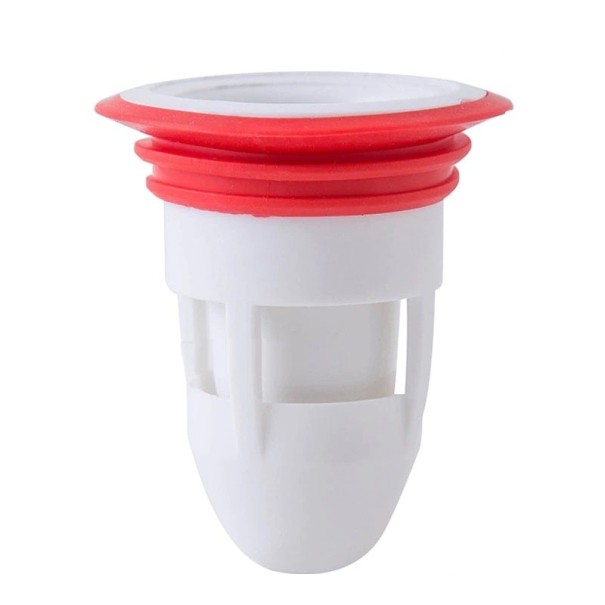 Couvercle de drain contre les odeurs blanc