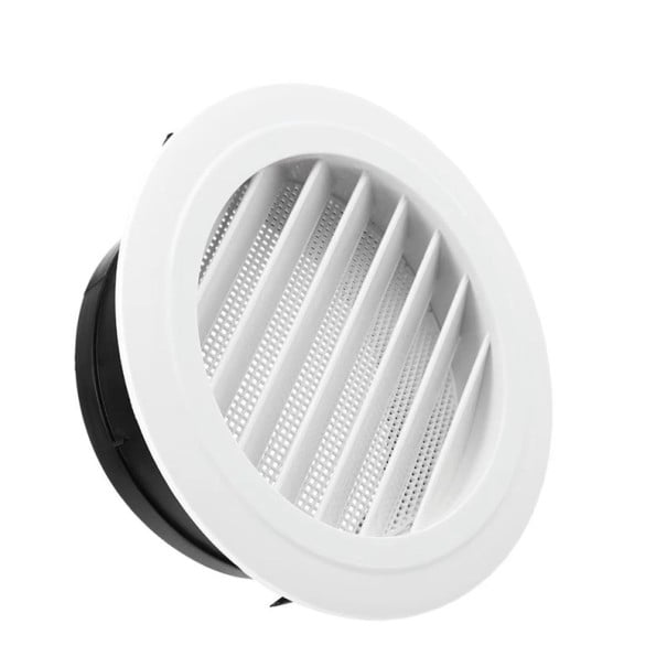 Couvercle de ventilateur pour conduit rond 150 mm 190x65x144 mm Grille de protection pour ouverture de ventilation Couvercle de soupape d'extraction pour circulation d'air 1
