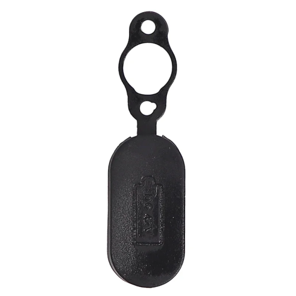 Couvercle universel en silicone contre la poussière pour port de chargement 5,7 x 1,6 cm pour Xiaomi M365 Kickscooter Pro 1S Pro 2 Trottinette électrique noir