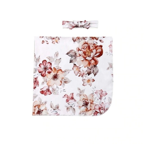 Couverture de bébé avec bandeau 1