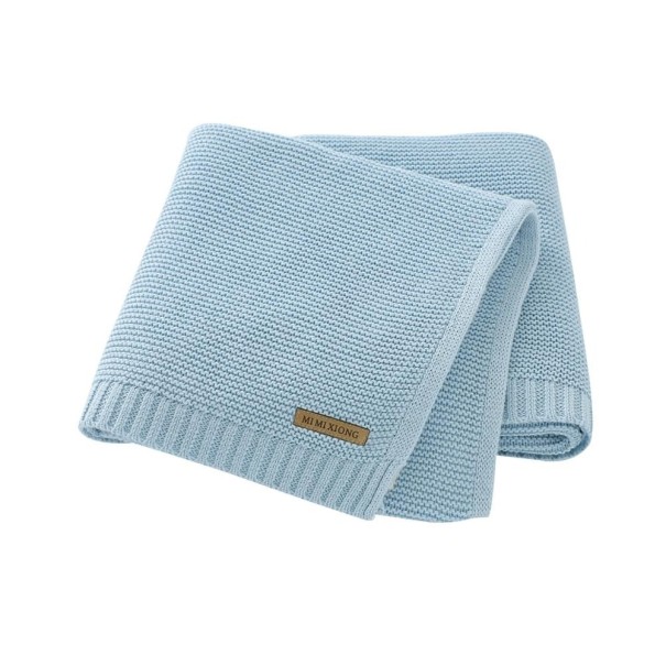 Couverture pour enfant 80 x 100 cm bleu clair