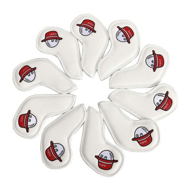Couvre-têtes pour fers 10 pcs blanc