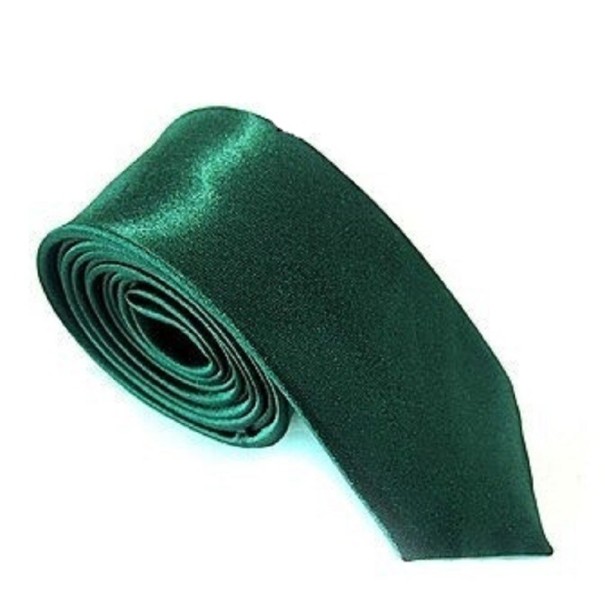 Cravatta da uomo T1222 verde scuro