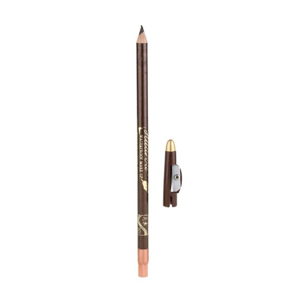 Crayon à sourcils avec taille-crayon marron
