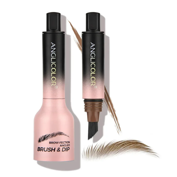 Crayon liquide à sourcils waterproof 1,5 ml Texture crémeuse Résistant aux bavures Application précise Résultat longue durée Accessoire de maquillage Taupe