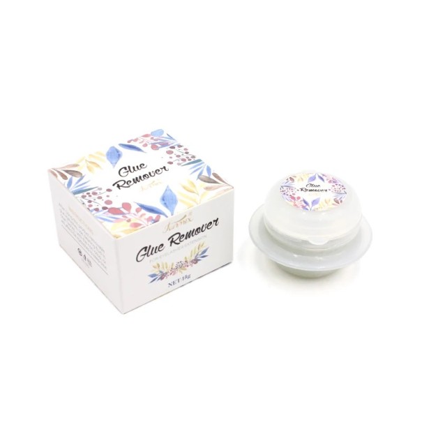 Crema removedora de pegamento para pestañas 15 g Eliminación suave y rápida de pestañas postizas Uso profesional 1