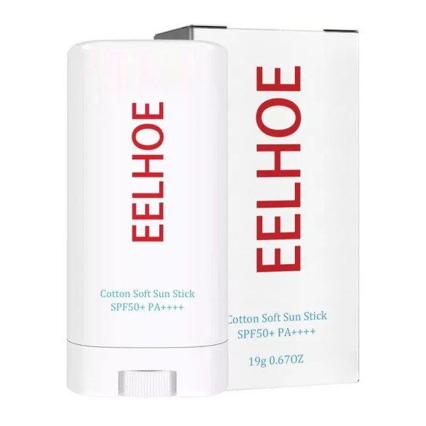 Crema solare in stick SPF 50+ Stick opacizzante per abbronzatura Crema solare resistente all'acqua Protezione UV idratante 19 g 1