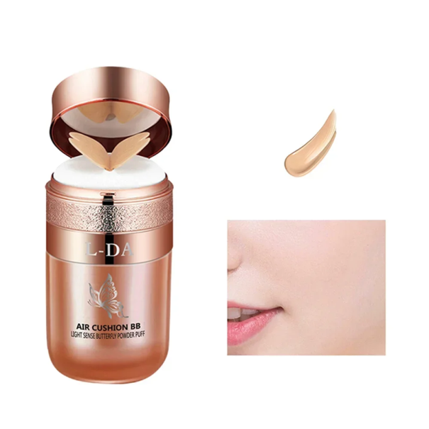Creme CC hidratante de longa duração e resistente à água com efeito iluminador e almofada de ar Corrector de maquilhagem 30 ml Natural