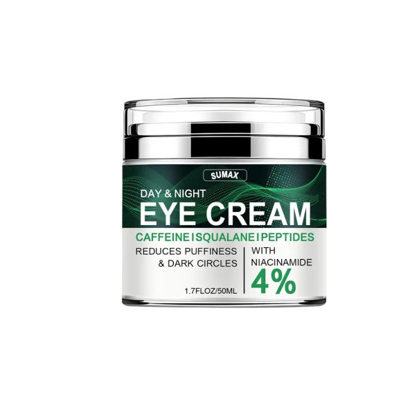 Crème contour des yeux à la niacinamide 50 ml contre les poches, les cernes et les rides avec de l'acide hyaluronique pour l’hydratation et le raffermissement de la peau 1