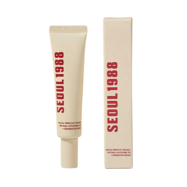 Creme para a área dos olhos com 4% de retinol lipossomal 30 ml Cuidado coreano contra rugas com feijões fermentados Efeito hidratante 1