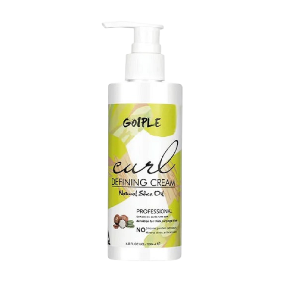Creme para cabelo encaracolado Creme de styling para ondas Creme definidor para cabelo encaracolado Gel fixador para cabelo encaracolado 200 ml 1