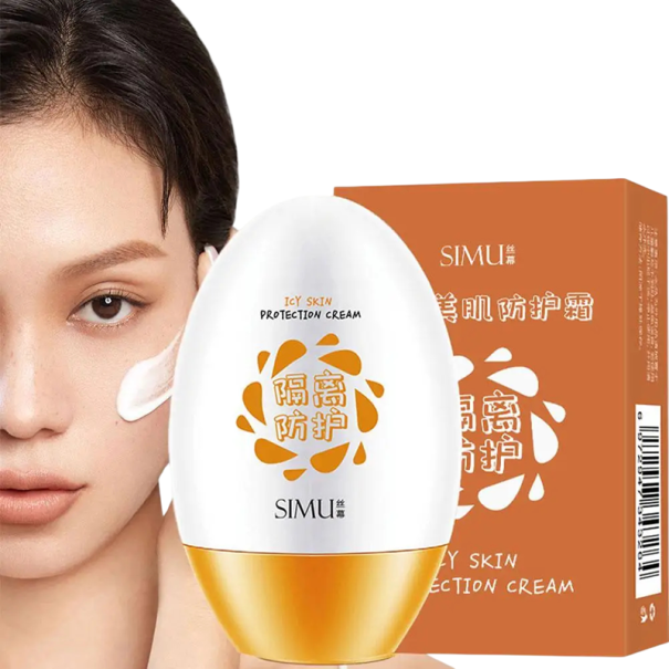 Crème solaire SPF50+ Gel protecteur waterproof pour le visage et le corps avec hydratation Protection durable contre le soleil et isolation des impuretés extérieures 1
