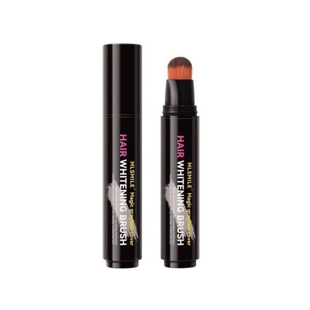Crème stick voor plaatselijke haarkleuring om hergroei en grijs haar te bedekken Draagbare haarcorrector Eenvoudige toepassing Natuurlijke dekking van grijs haar