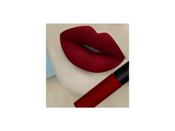 Cremefarbener wasserfester Lippenstift 12