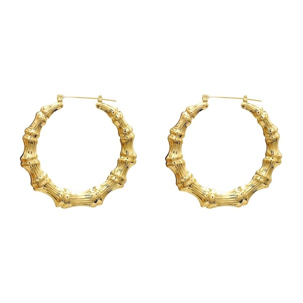 Creolen für Damen G309 golden 65 mm