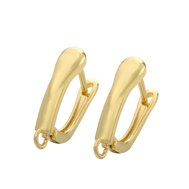 Creolen für Damen G524 golden 1 Stück 6