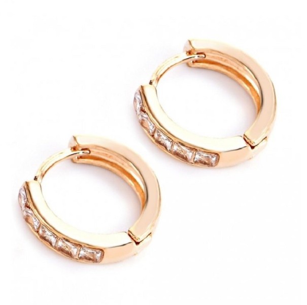 Creolen für Damen G731 golden